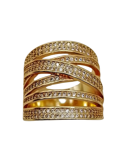 Noble Zircon Bridal Rings