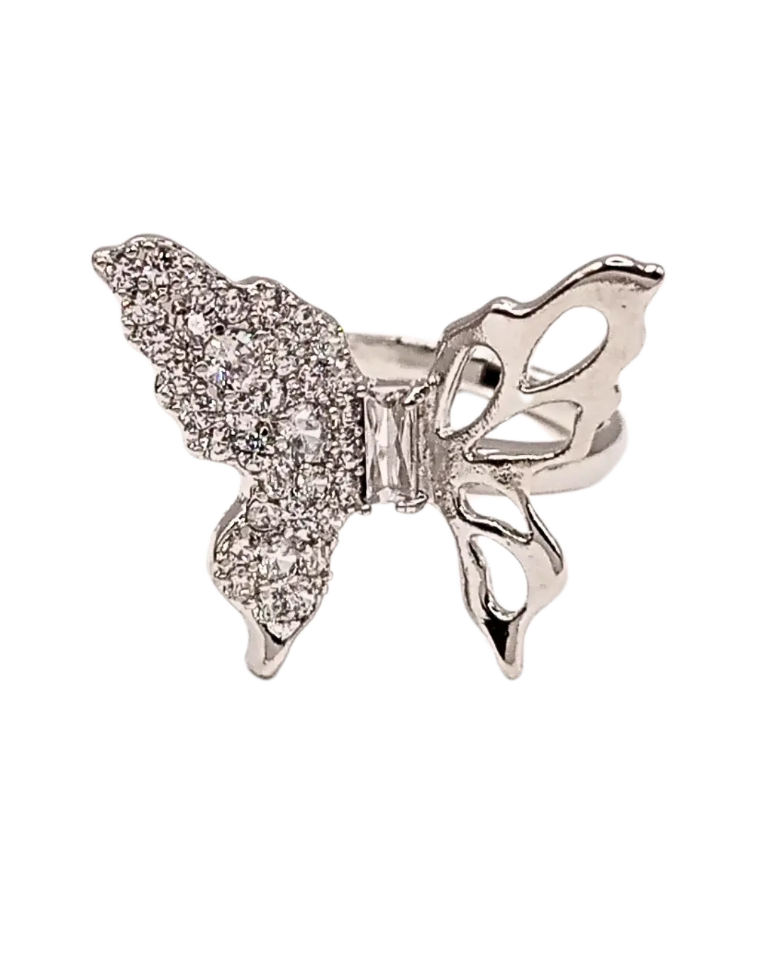 Butterfly Zircon Ring