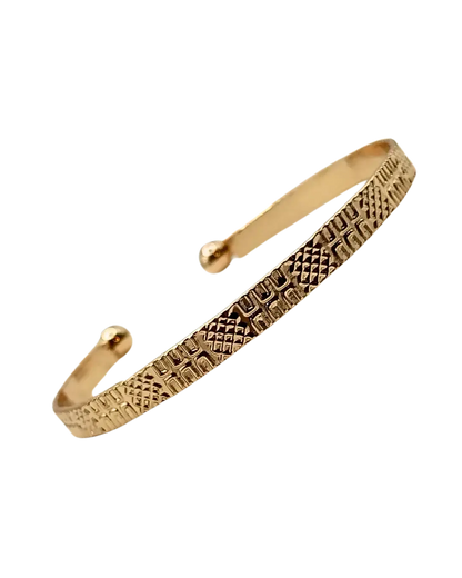Textured Cuff Bracelet