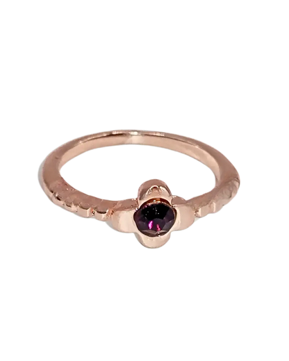 Ruby Bloom Ring