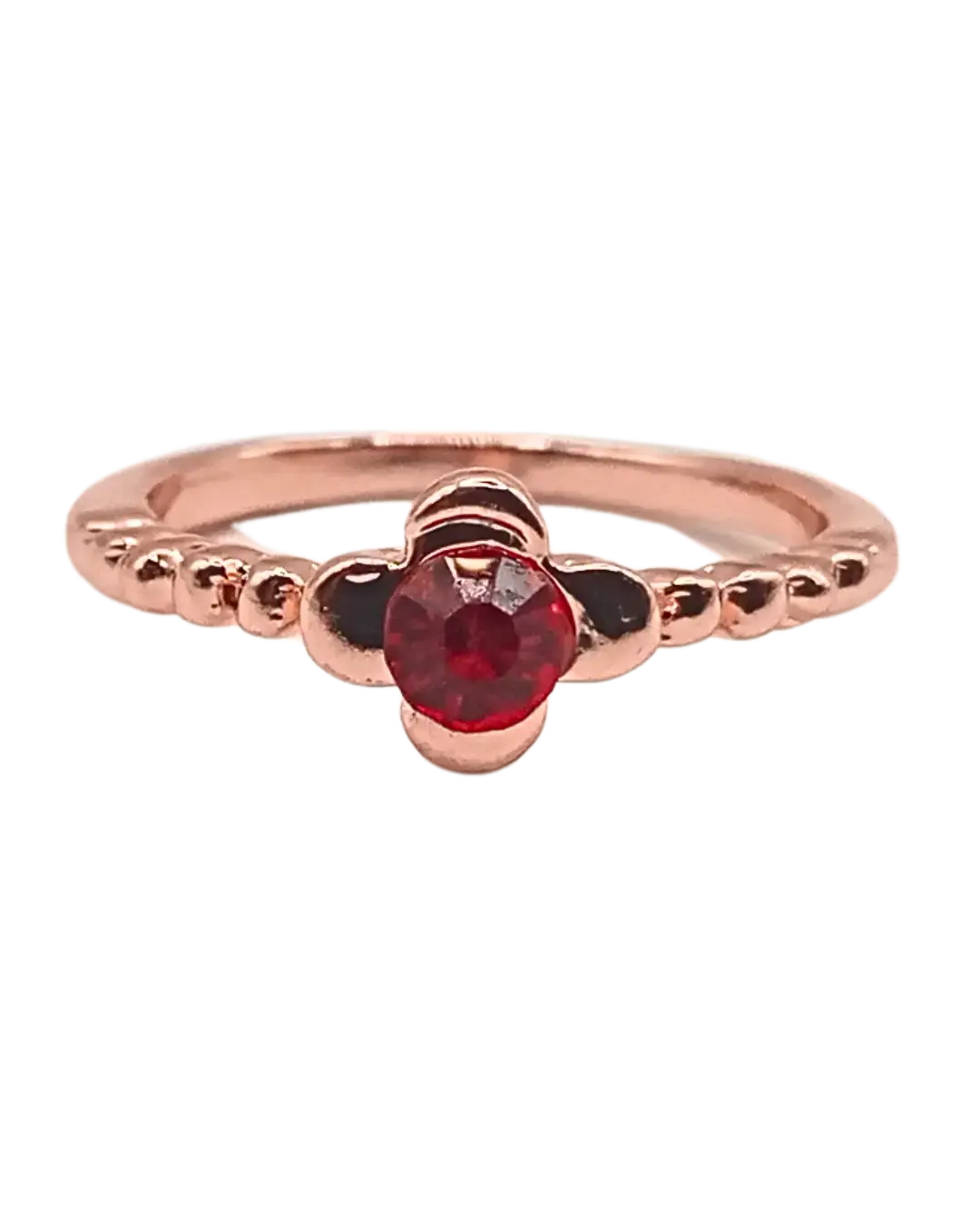 Ruby Bloom Ring
