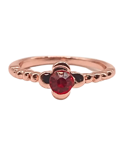 Ruby Bloom Ring