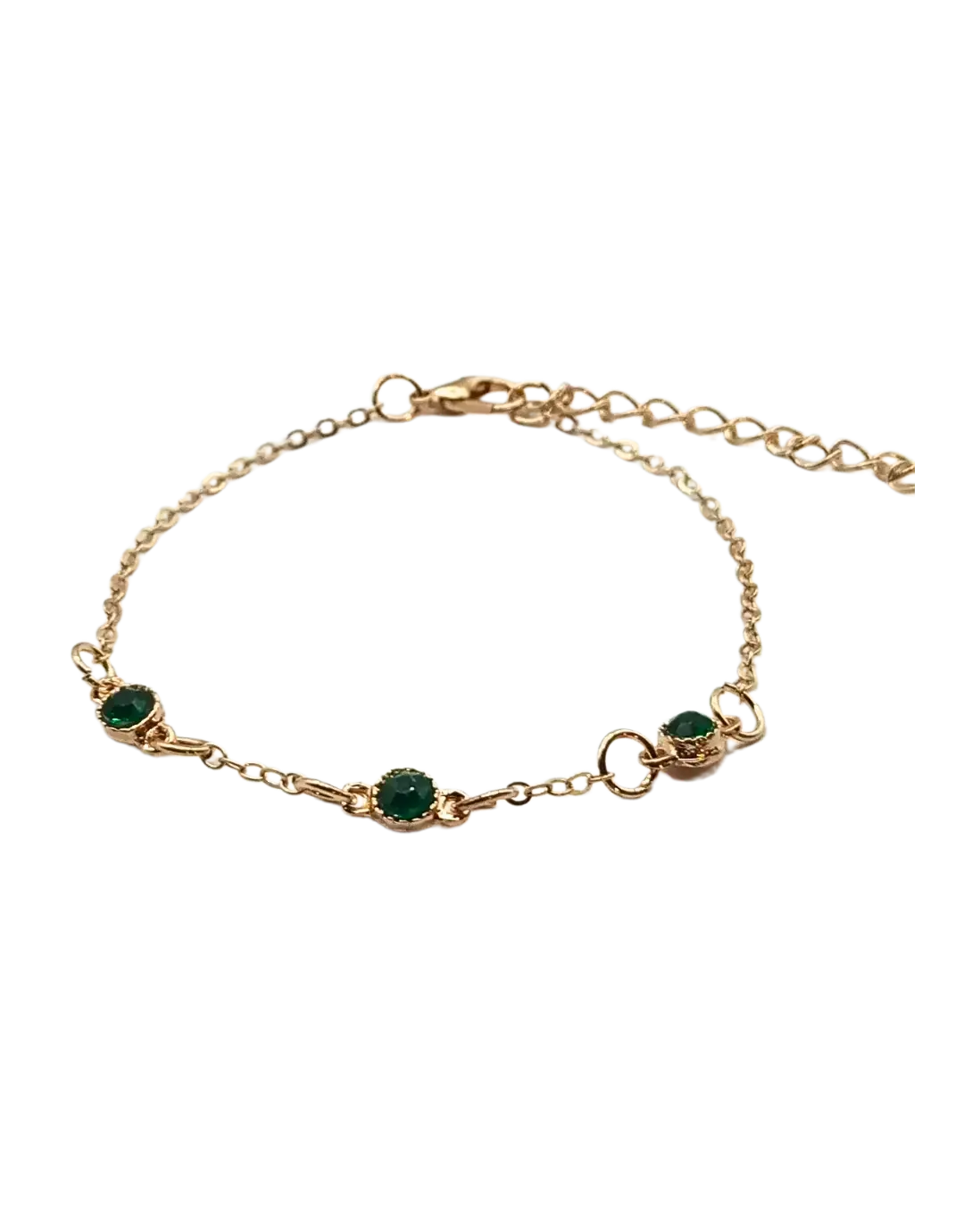 Gemstone Station Bracelet