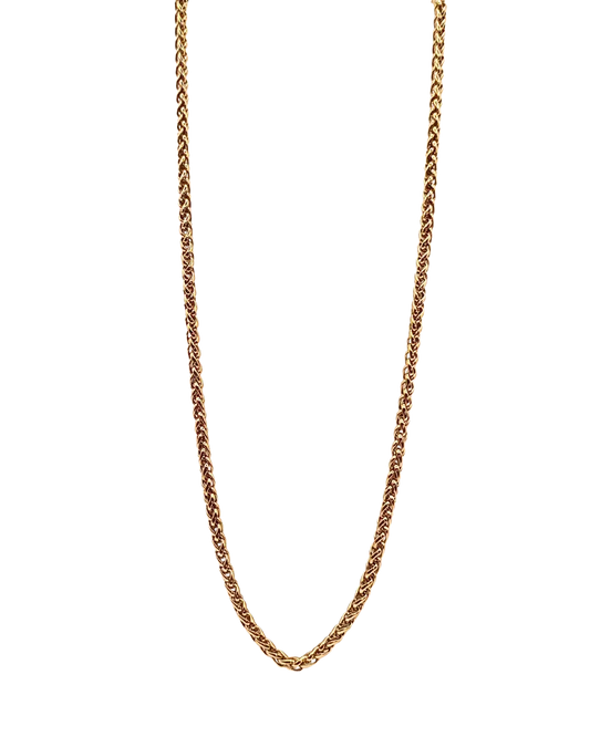 Classic Wheat Chain Necklace
