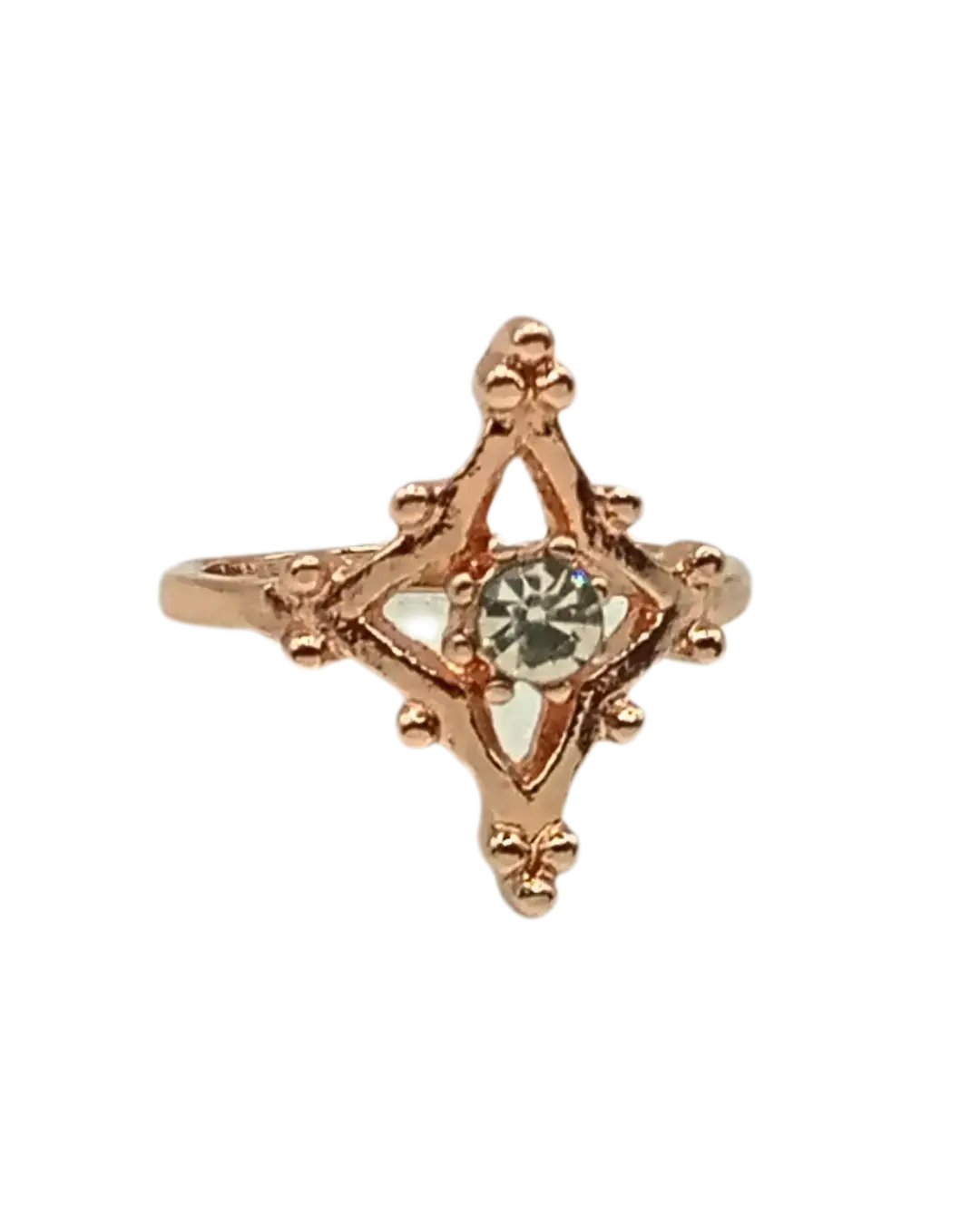 Four Pointed Star Ring