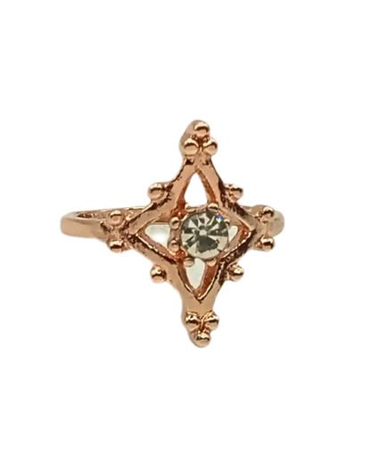 Four Pointed Star Ring