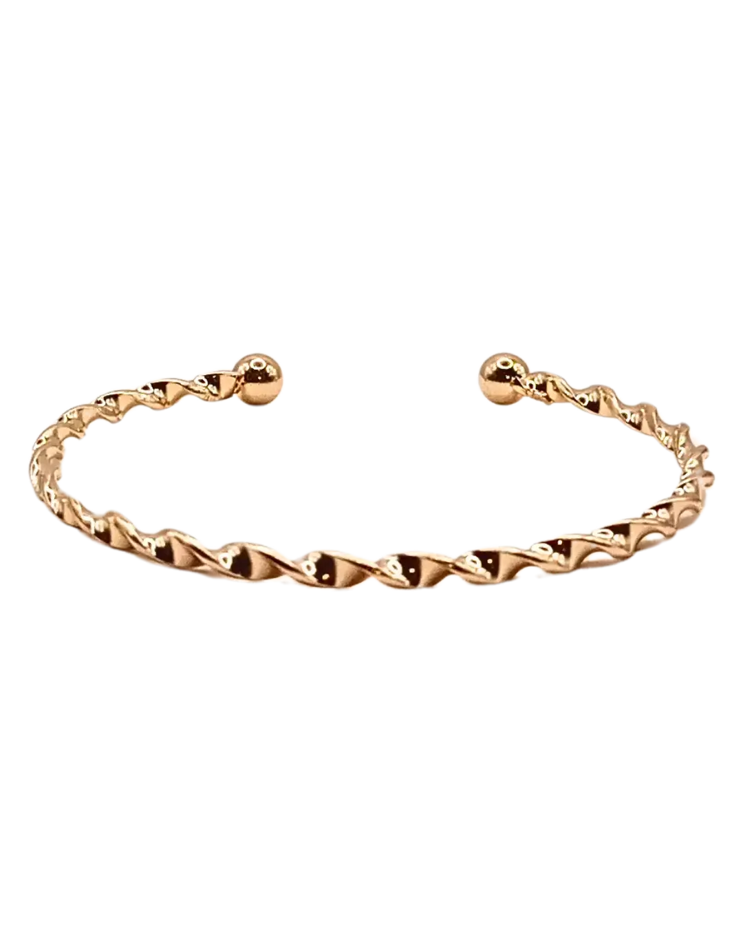 Twisted Open Cuff Bracelet