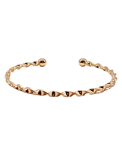 Twisted Open Cuff Bracelet