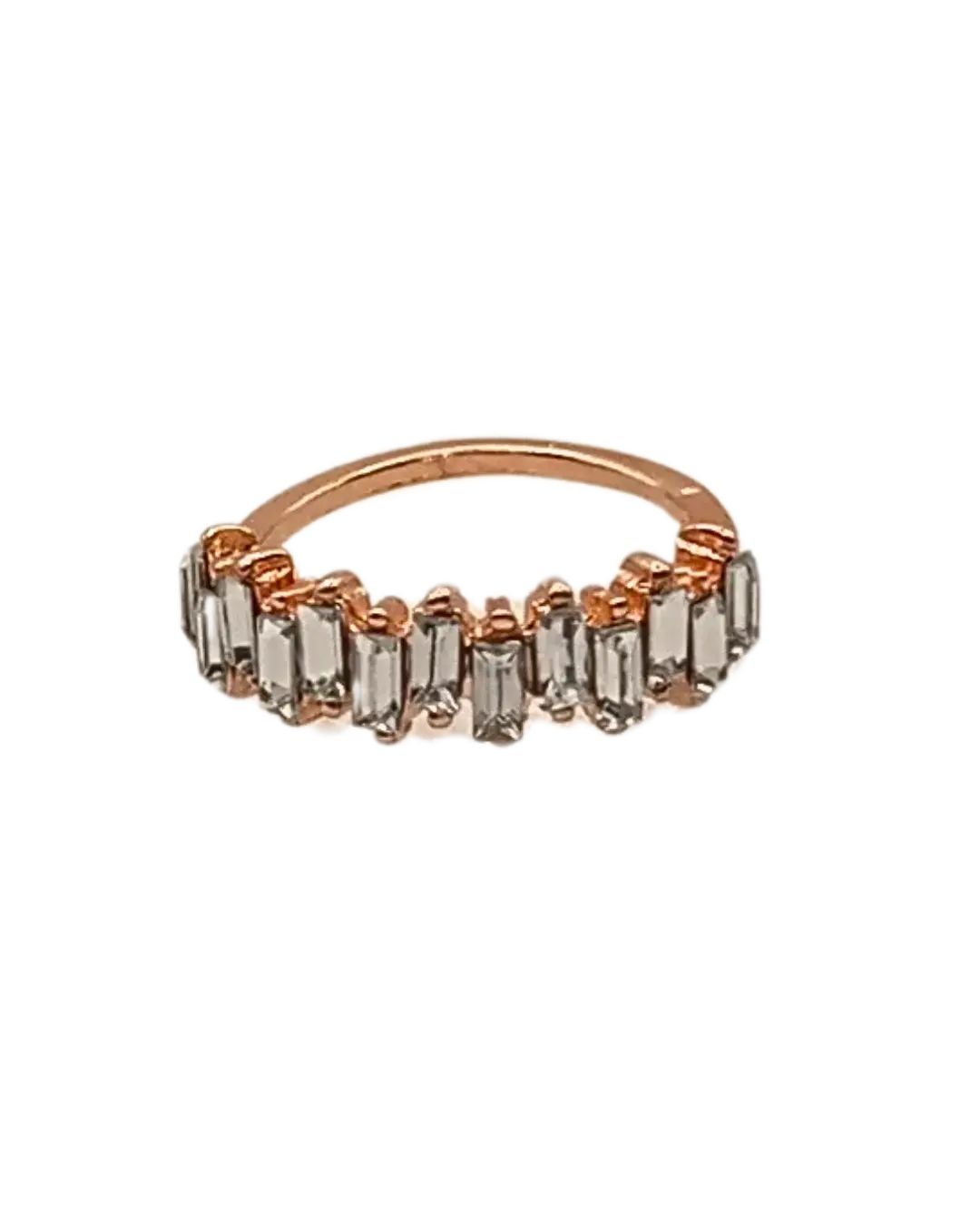 Crystal Baguette ring