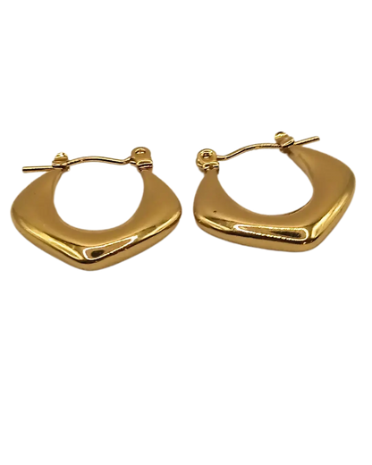 Hollow Hoop Earrings