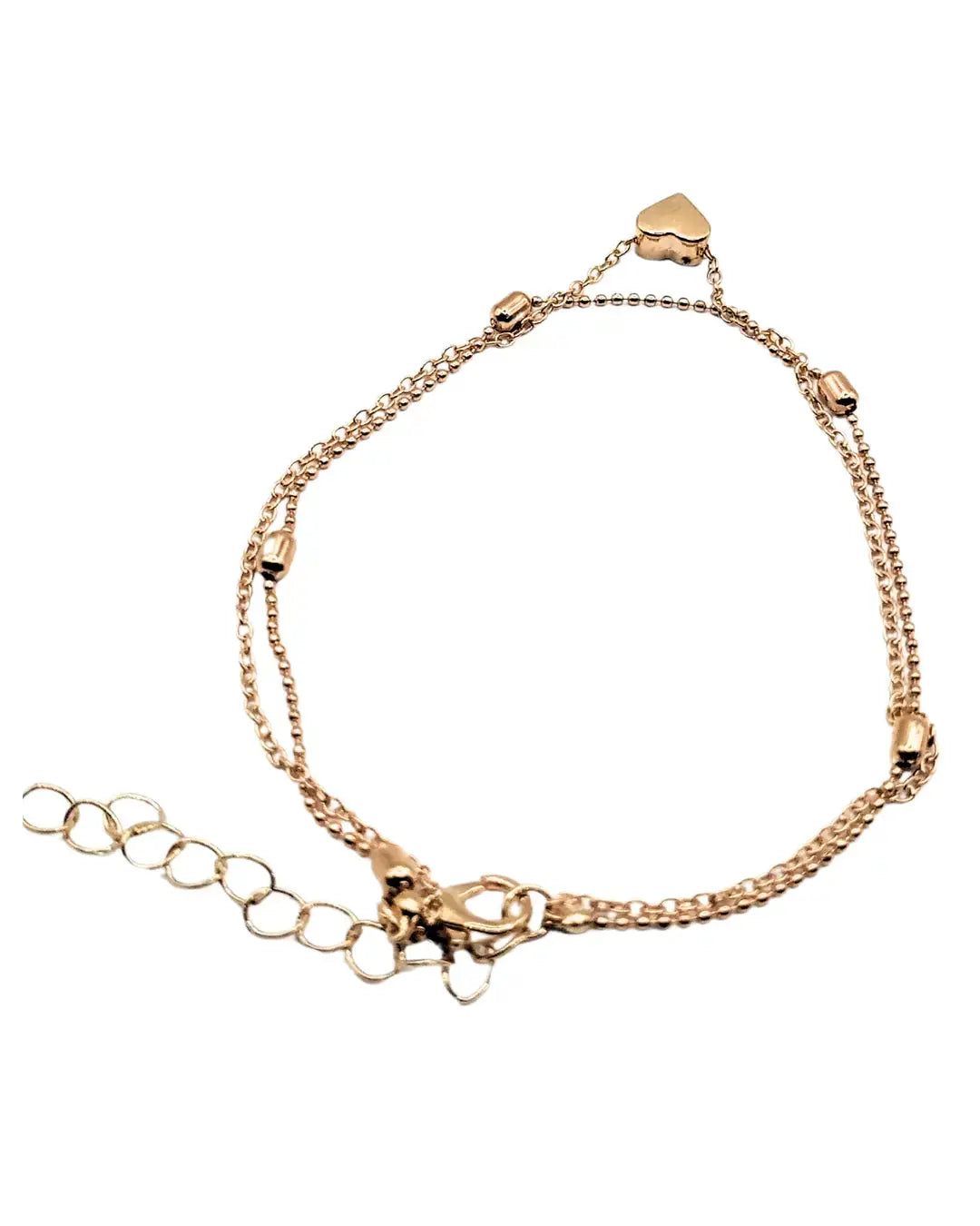 Layered Heart Bracelet