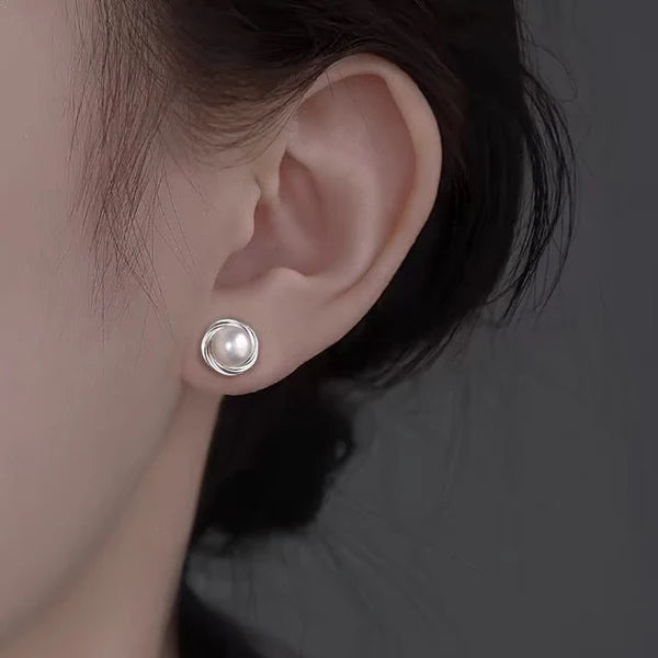 Elegant Pearl Earrings