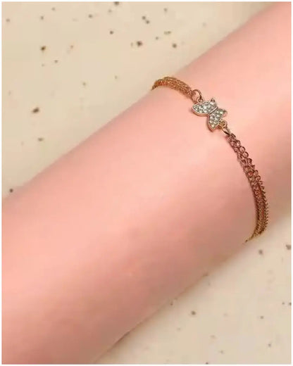 Crystal Butterfly Bracelets