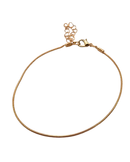 Thin Gold Chain Bracelet