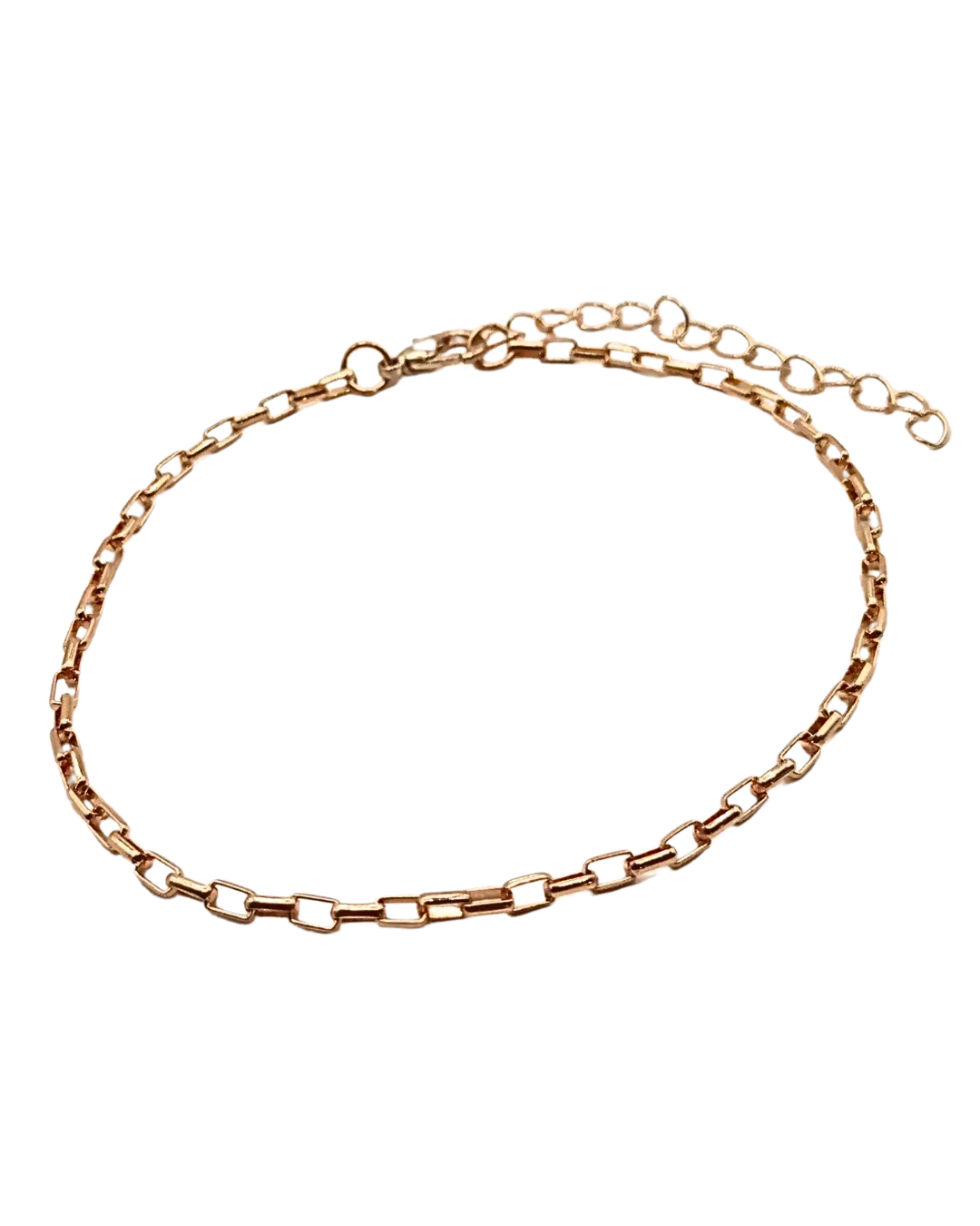 Gold Chain and Link Bracelet