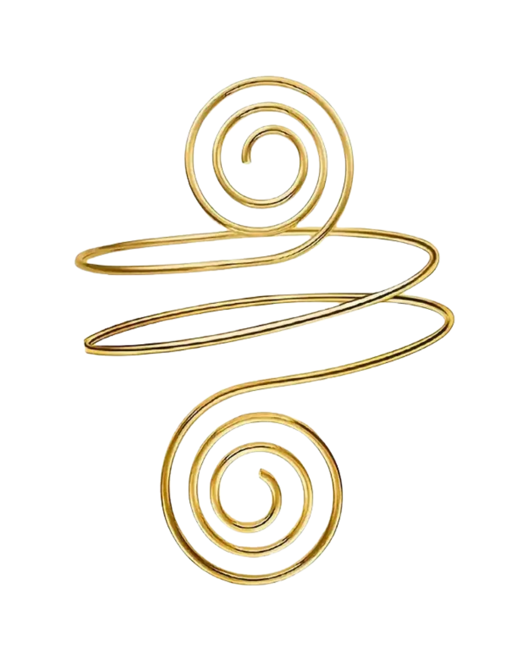 Golden Spiral Pattern Bangle