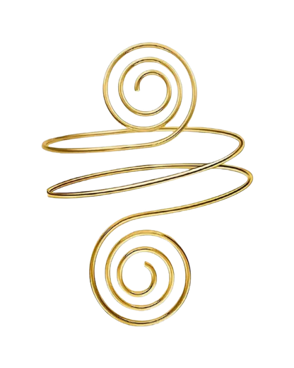 Golden Spiral Pattern Bangle