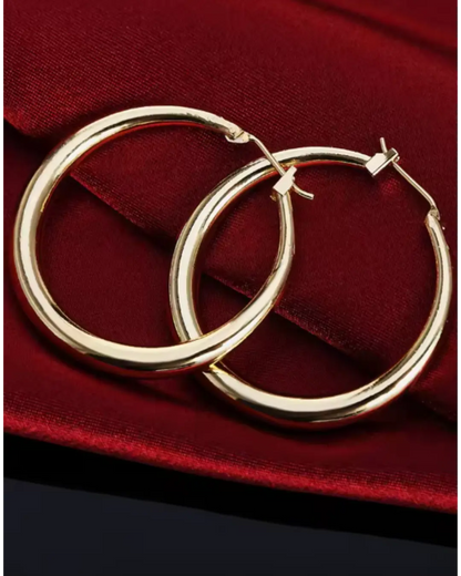 Circle Hoop Earrings