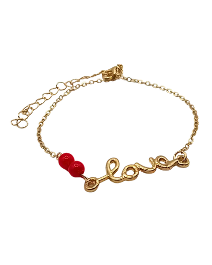 Bracelet With Letter Love
