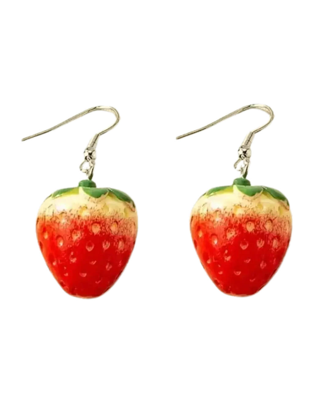 Cute Strawberry Dangle Earrings
