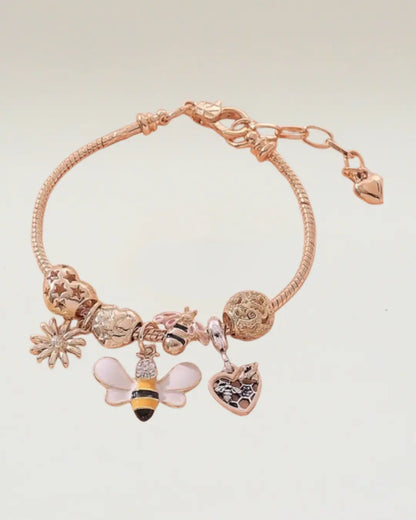 Bee Charm Bracelet