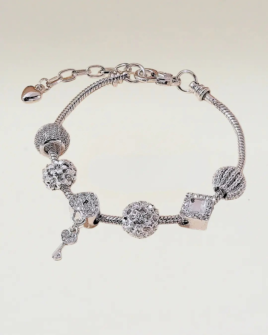 Key Pendant Bracelet