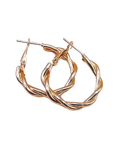 Twist Hoop Earrings