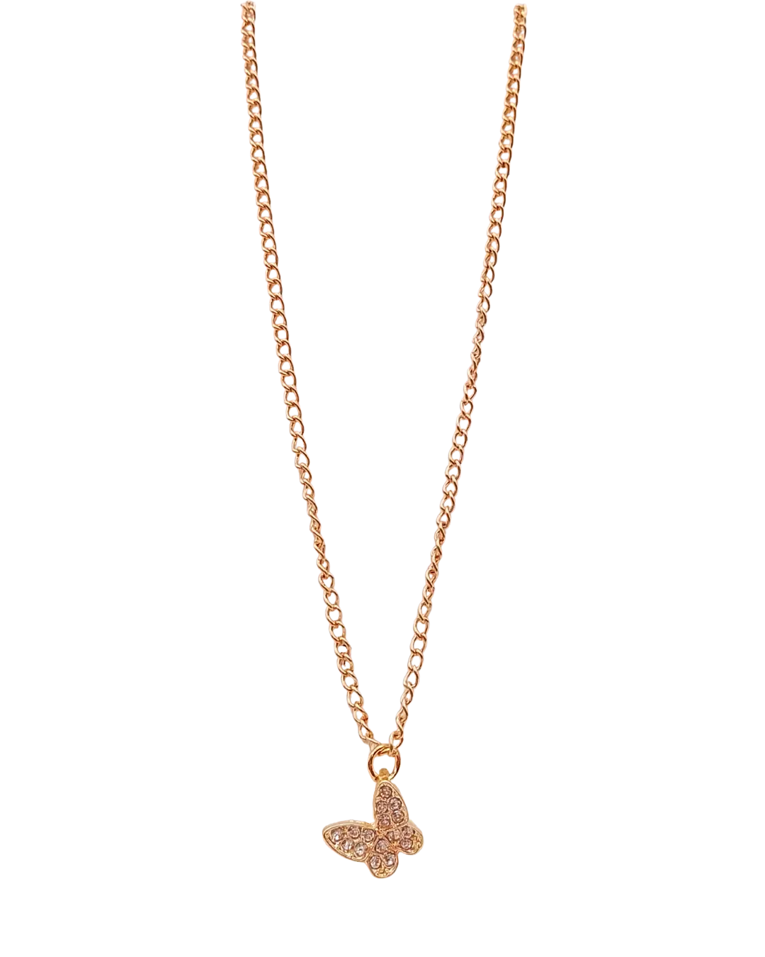 Gold Butterfly Necklace