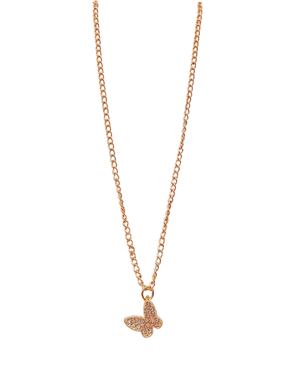 Gold Butterfly Necklace