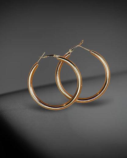 Circle Hoop Earrings