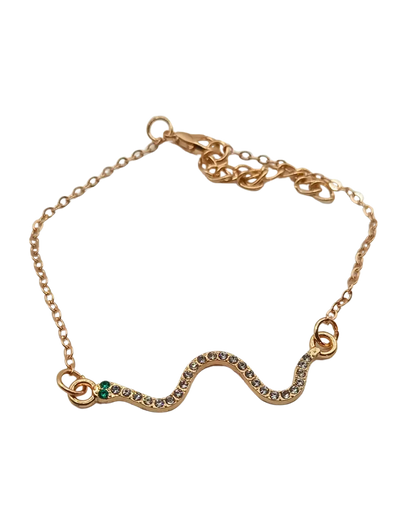 EMERALD SNAKE BRACELET