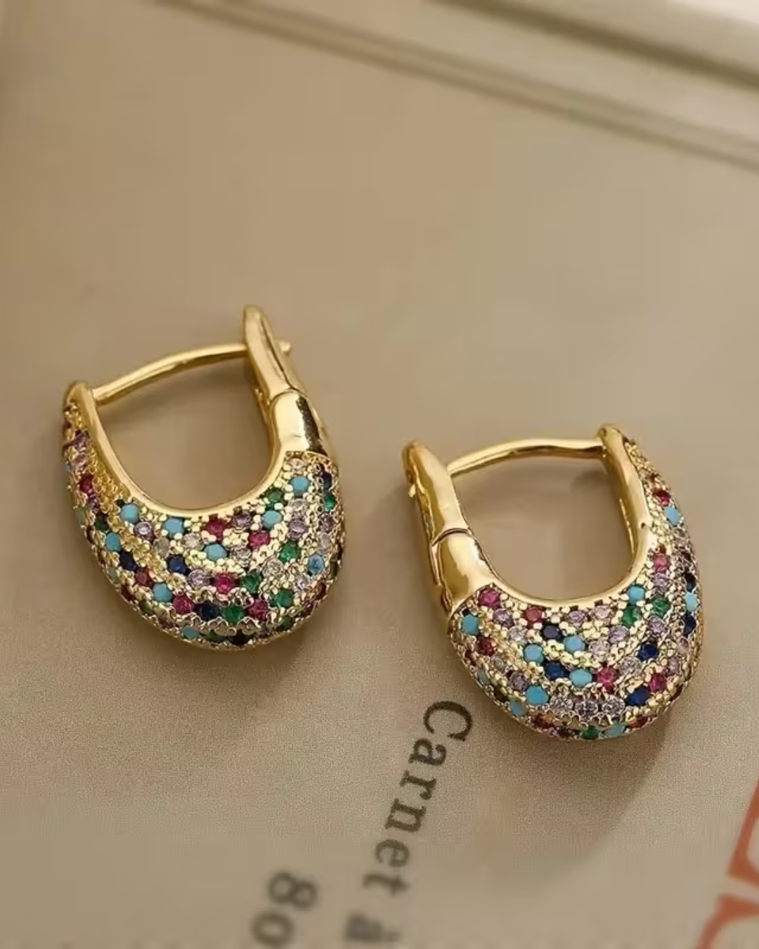 U-Shaped Stud Earrings