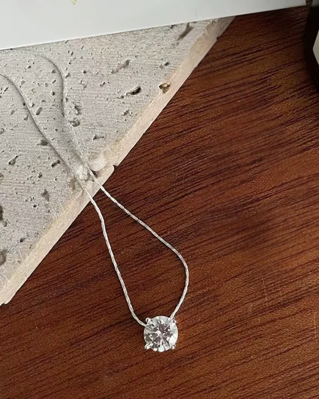 Zirconia Pendant Necklace