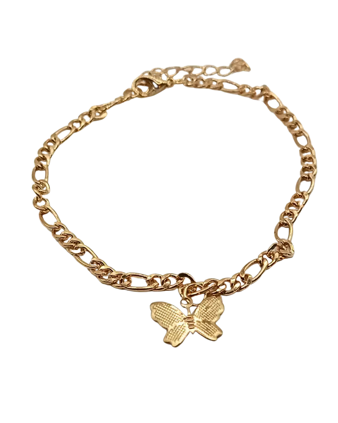 Butterfly Pendant Chain Bracelet