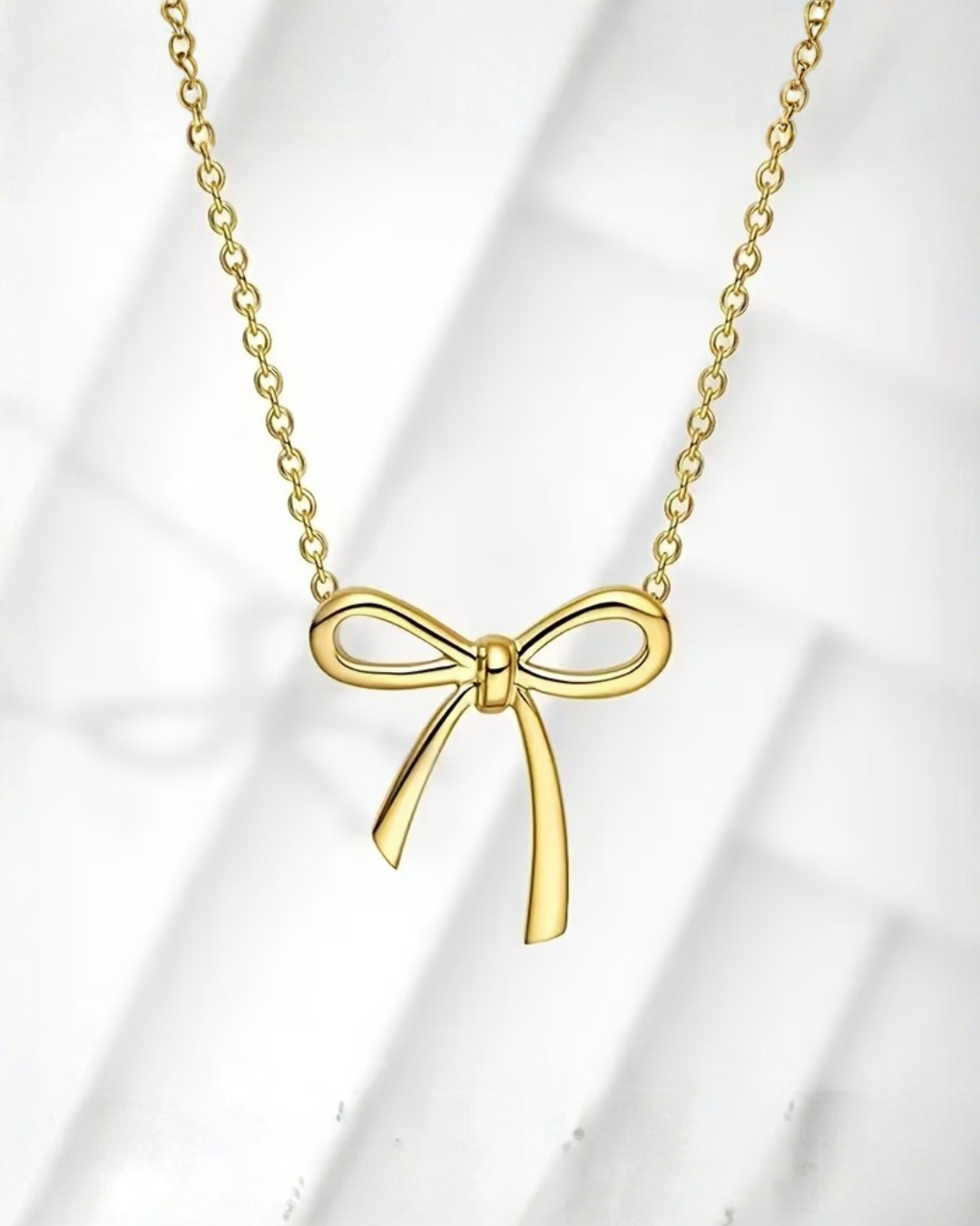 Bow Pendant Necklace