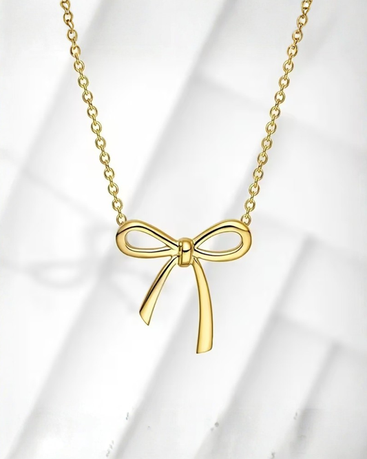 Bow Pendant Necklace