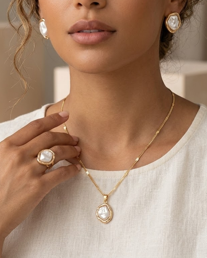 Necklace and Earrings Set