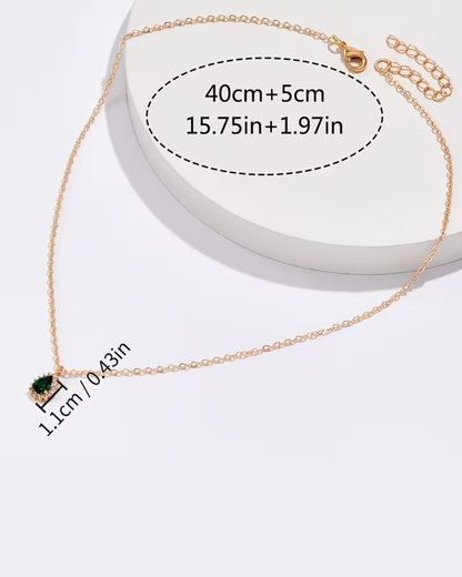 Synthetic Zirconia Necklace