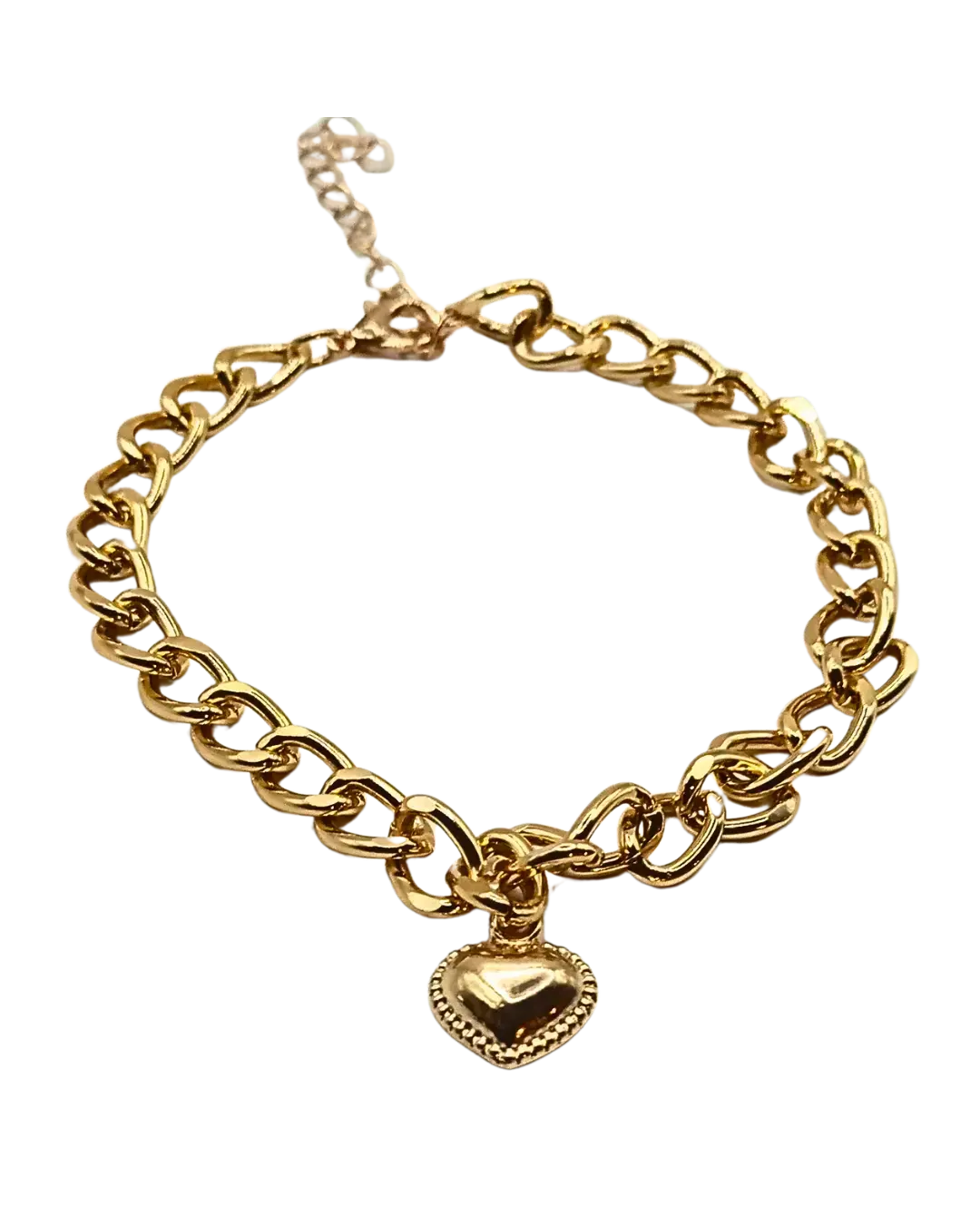 Love Heart Pendant Bracelets