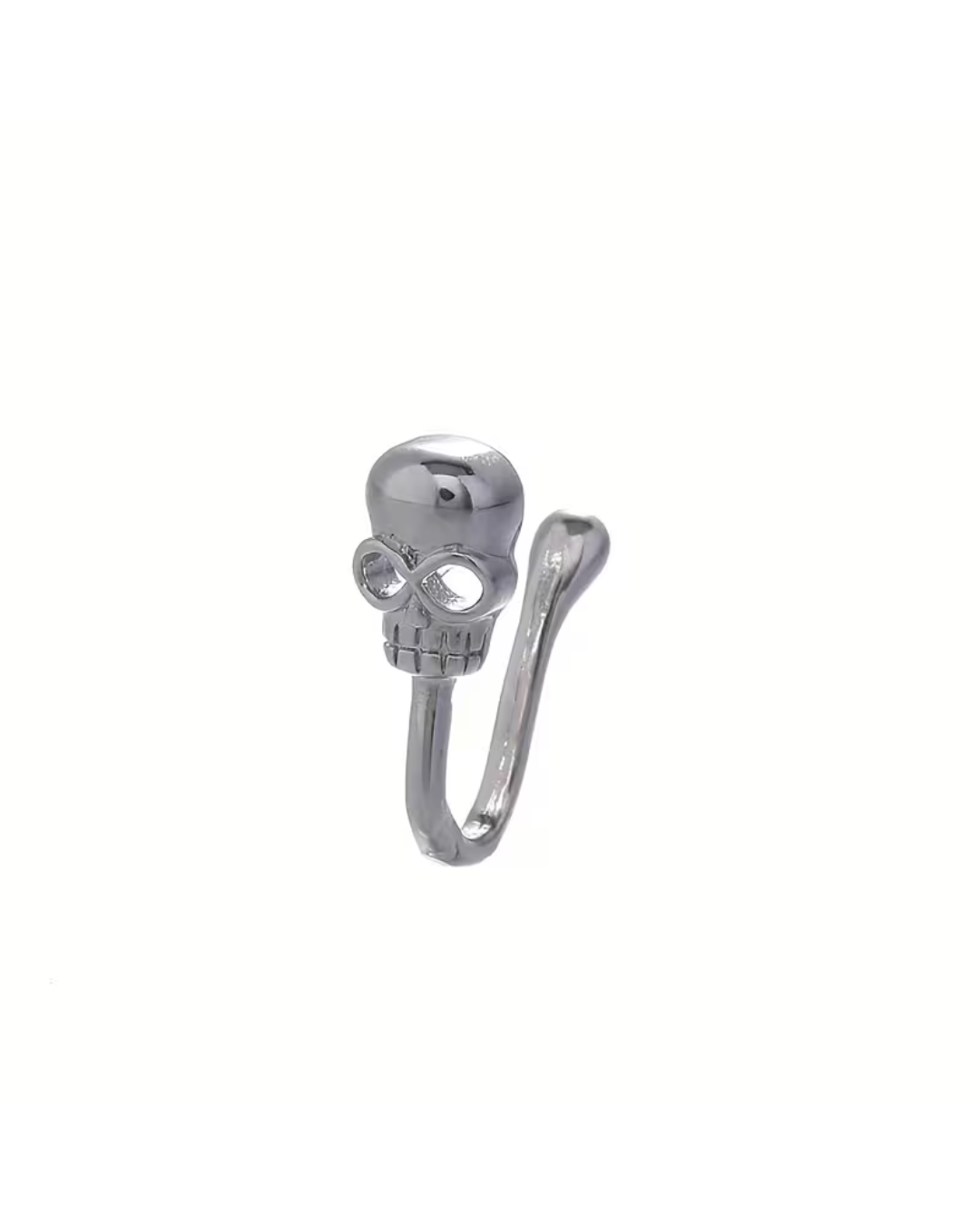 Skull Nose Ring