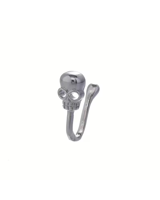 Skull Nose Ring
