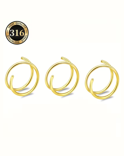 Spiral Nose Ring