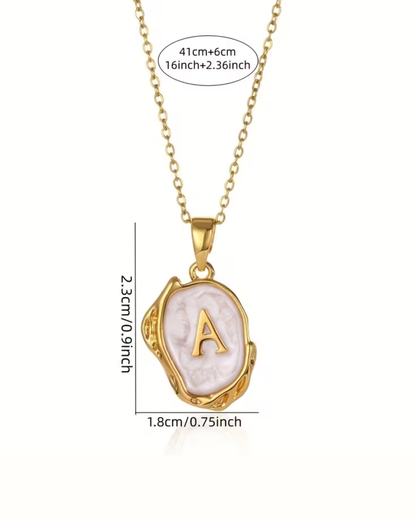 Letter Elements Necklace