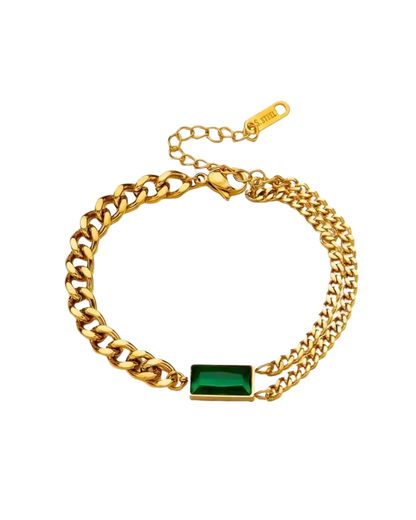 Trendy Green Bracelet