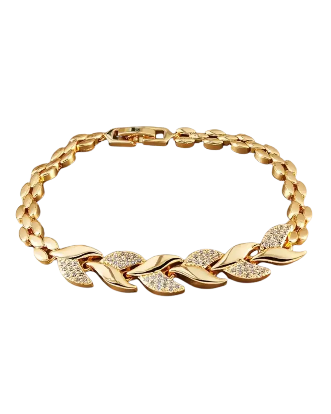 Leaf Zirconia Bracelet
