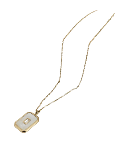 Luna Luxe Mother-of-Pearl Pendant Necklace
