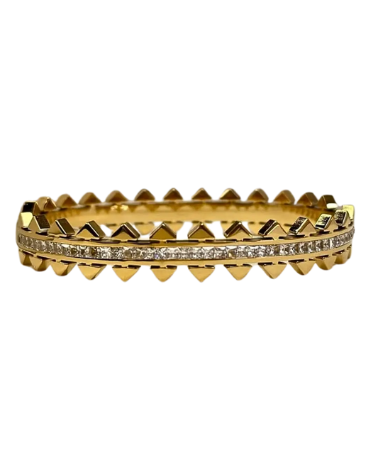 Pyramid Luxe Sparkle Bangle