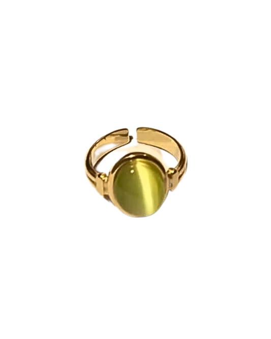 Luna Beam Stainless Ring