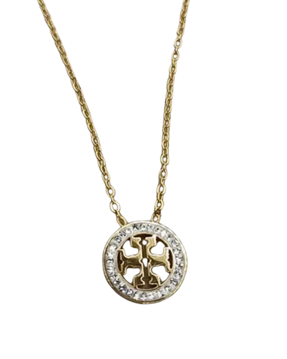 Radiant Emblem Pendant Necklace