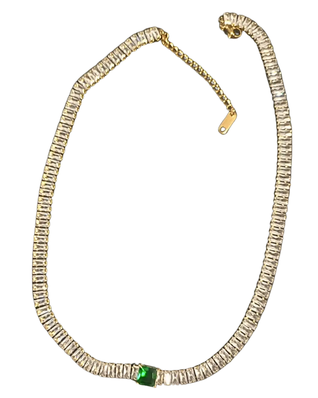 Emerald Spark Luxe Necklace